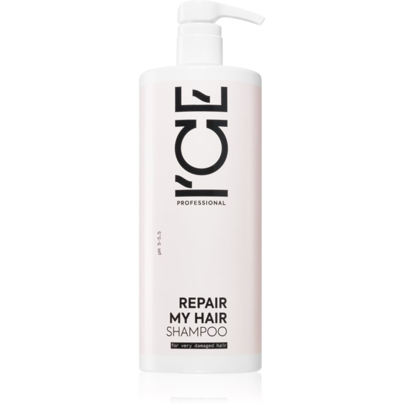 Natura Siberica ICE Professional Repair My Hair jemný čisticí šampon s keratinem 1000 ml - parfo.cz