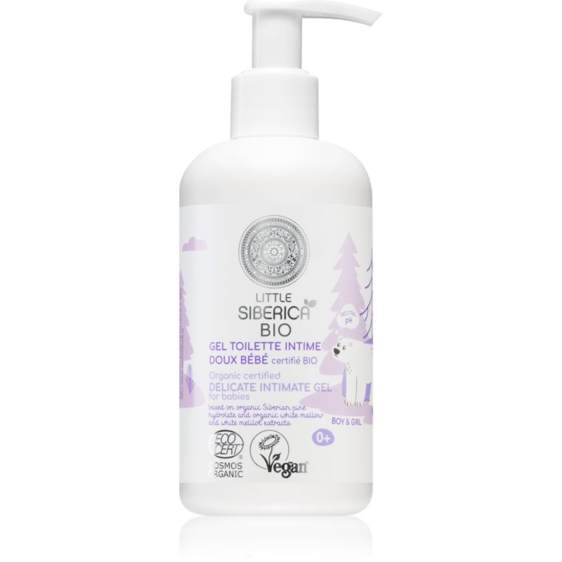 Natura Siberica Little Siberica BIO jemný gel na intimní hygienu pro děti od narození 250 ml - parfo.cz