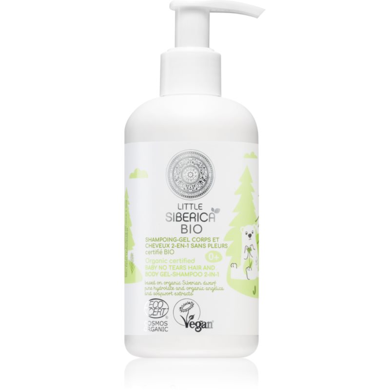 Natura Siberica Little Siberica BIO mycí gel na tělo a vlasy pro děti od narození 250 ml - parfo.cz