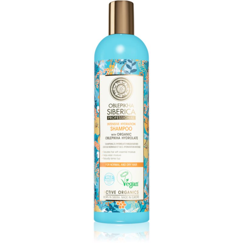Natura Siberica Oblepikha (Sea-Buckthorn) hydratační šampon pro normální až suché vlasy 400 ml - parfo.cz