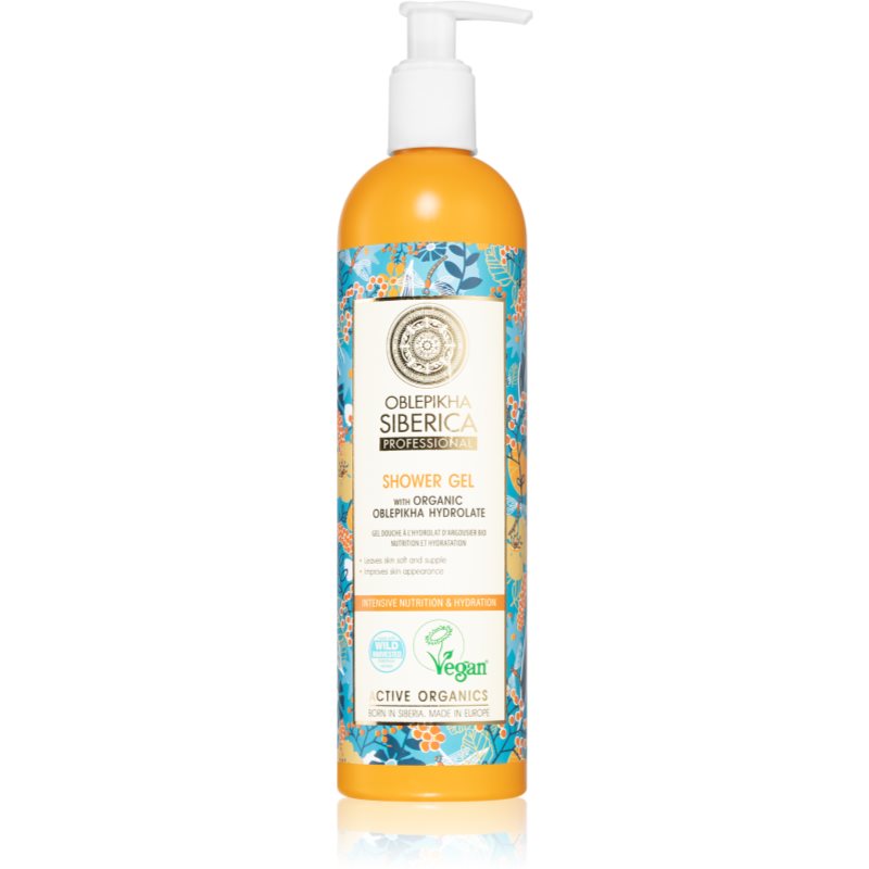 Natura Siberica Oblepikha (Sea-Buckthorn) vyživující sprchový gel s hydratačním účinkem 400 ml - parfo.cz