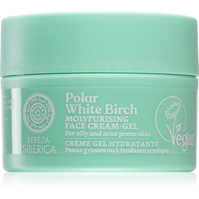 Natura Siberica Polar White Birch hydratační gel krém pro mastnou a problematickou pleť 50 ml - parfo.cz