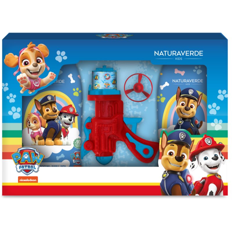 Nickelodeon Paw Patrol Naturaverde dárková sada do koupele pro děti - parfo.cz