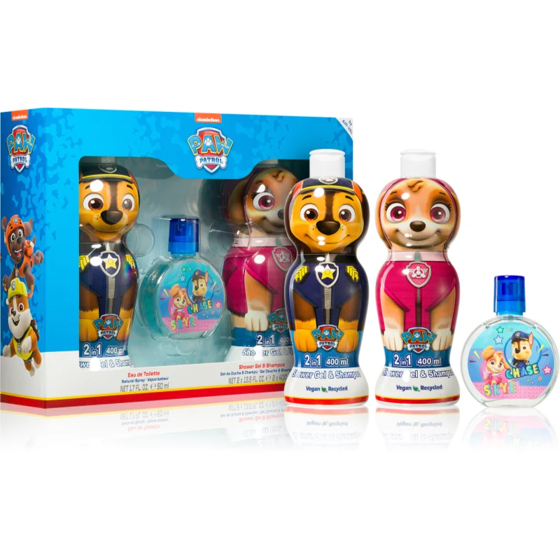 Nickelodeon Paw Patrol Shower Gel and Shampoo Set dárková sada pro děti - parfo.cz
