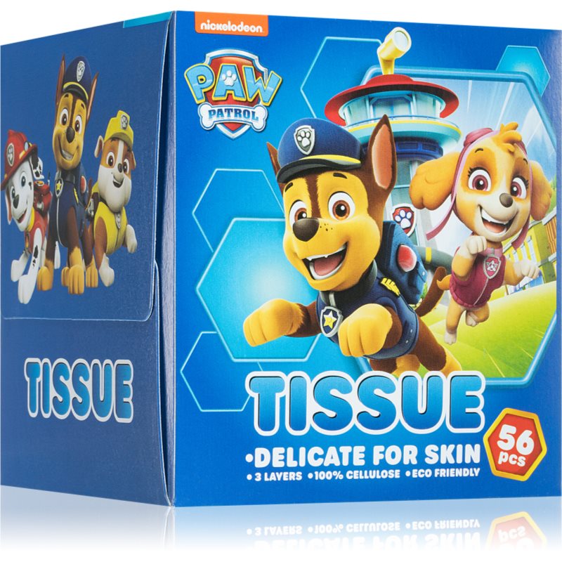 Nickelodeon Paw Patrol Tissue papírové kapesníky 56 ks - parfo.cz