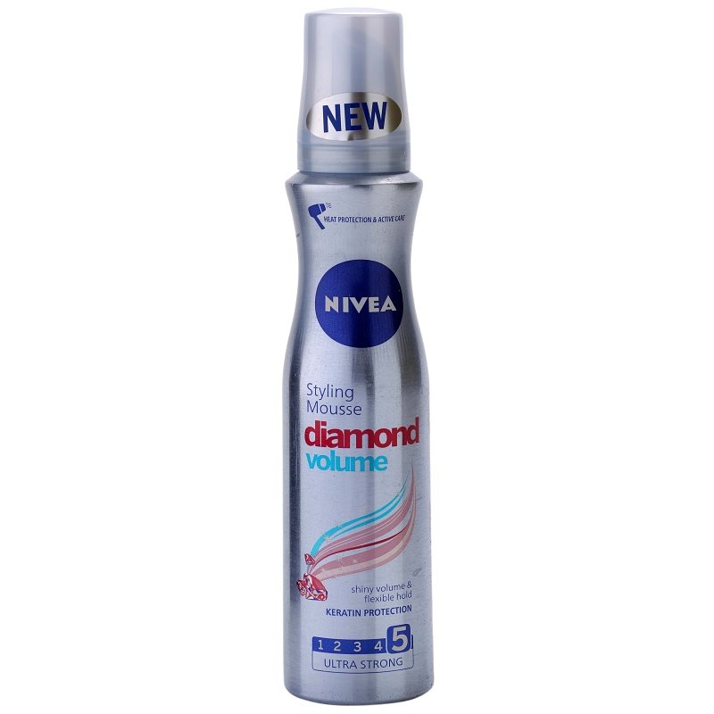Nivea Diamond Volume pěnové tužidlo pro objem a lesk 150 ml - parfo.cz