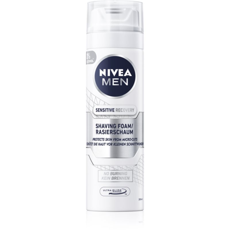 Nivea Men Sensitive pěna na holení pro muže 200 ml - parfo.cz