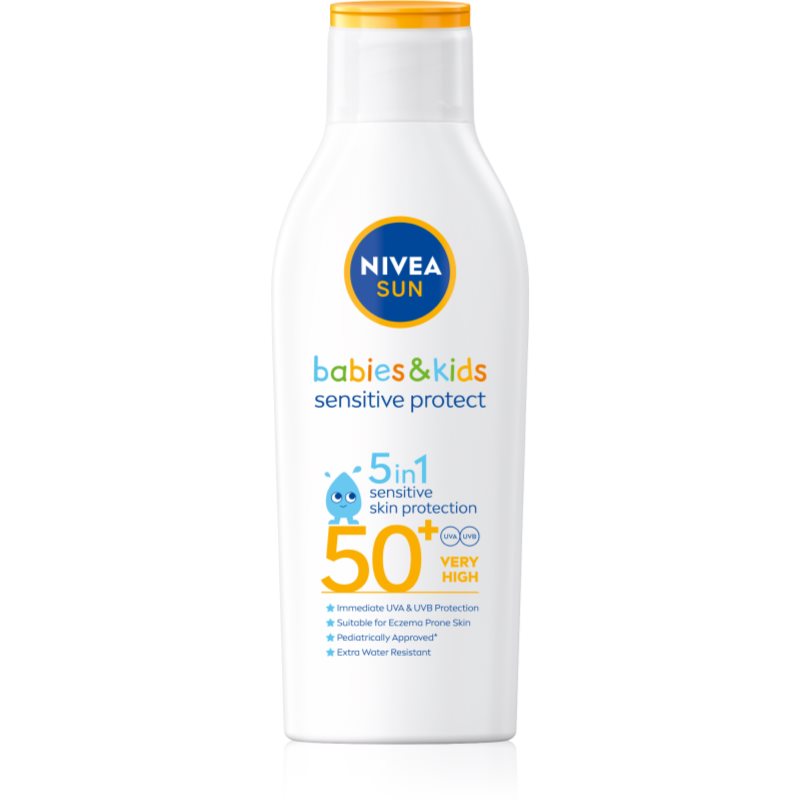 Nivea SUN Kids dětské mléko na opalování SPF 50+ 200 ml - parfo.cz