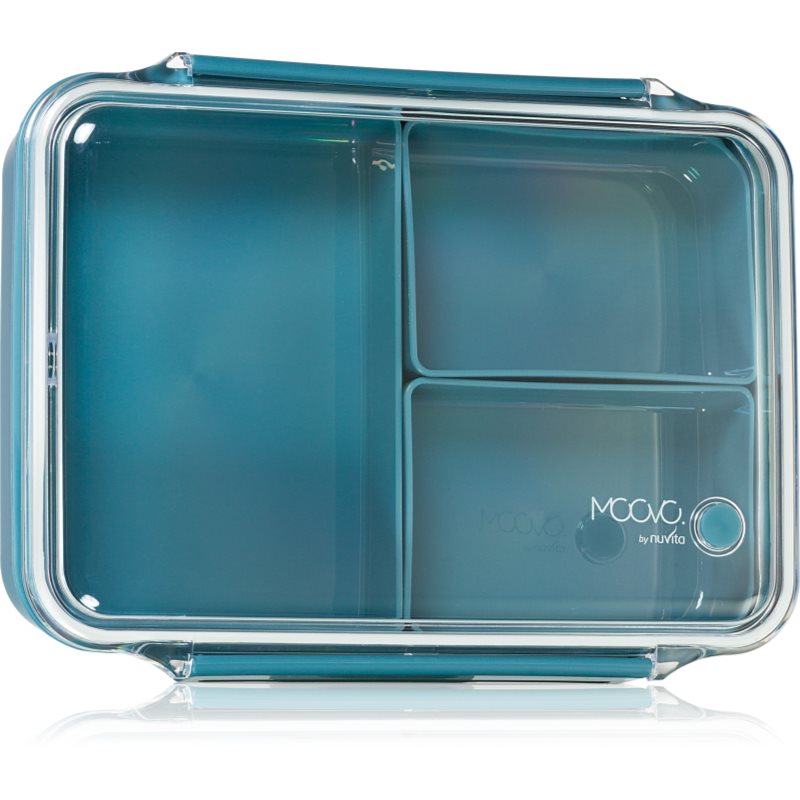 Nuvita Lunch Box KiddieKit svačinový box Powder Blue 950 ml - parfo.cz