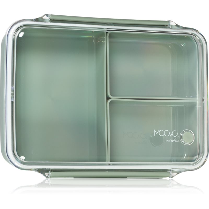 Nuvita Lunch Box KiddieKit svačinový box Sage Green 950 ml - parfo.cz