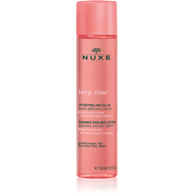 Nuxe Very Rose rozjasňující peeling pro všechny typy pleti 150 ml - parfo.cz