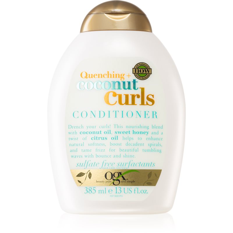 OGX Coconut Curls kondicionér pro vlnité a kudrnaté vlasy 385 ml - parfo.cz