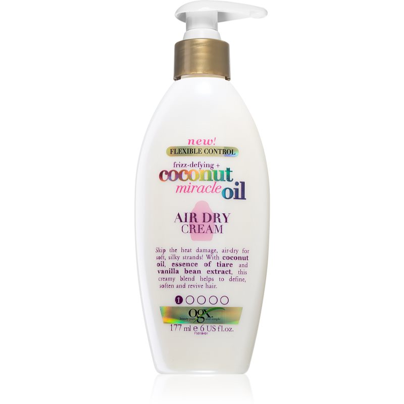 OGX Coconut Miracle Oil uhlazující krém proti krepatění 177 ml - parfo.cz