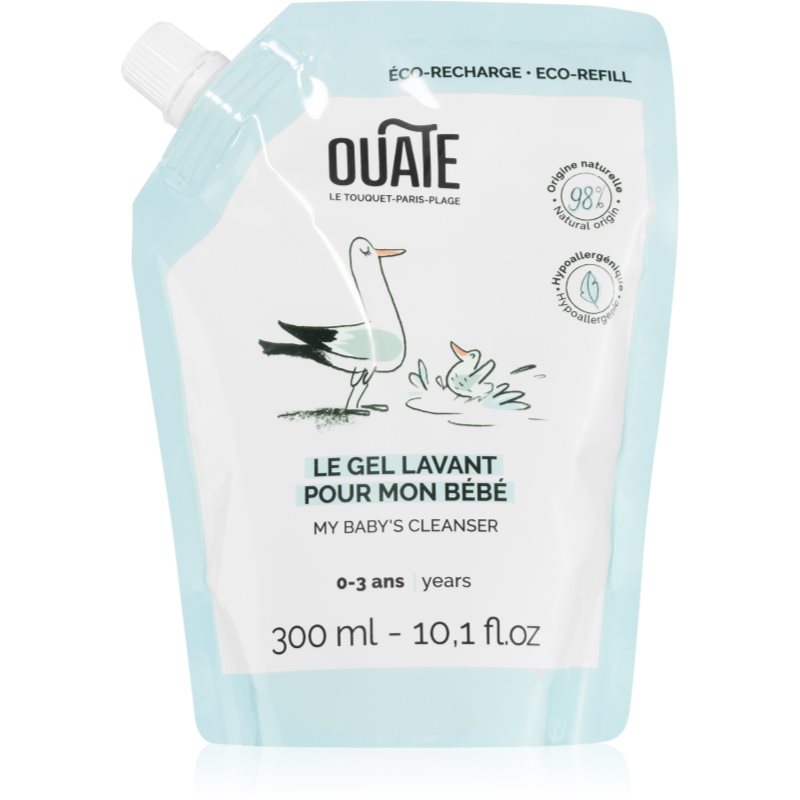 OUATE Washing Gel For My Baby jemný sprchový gel pro děti od narození náplň 300 ml - parfo.cz