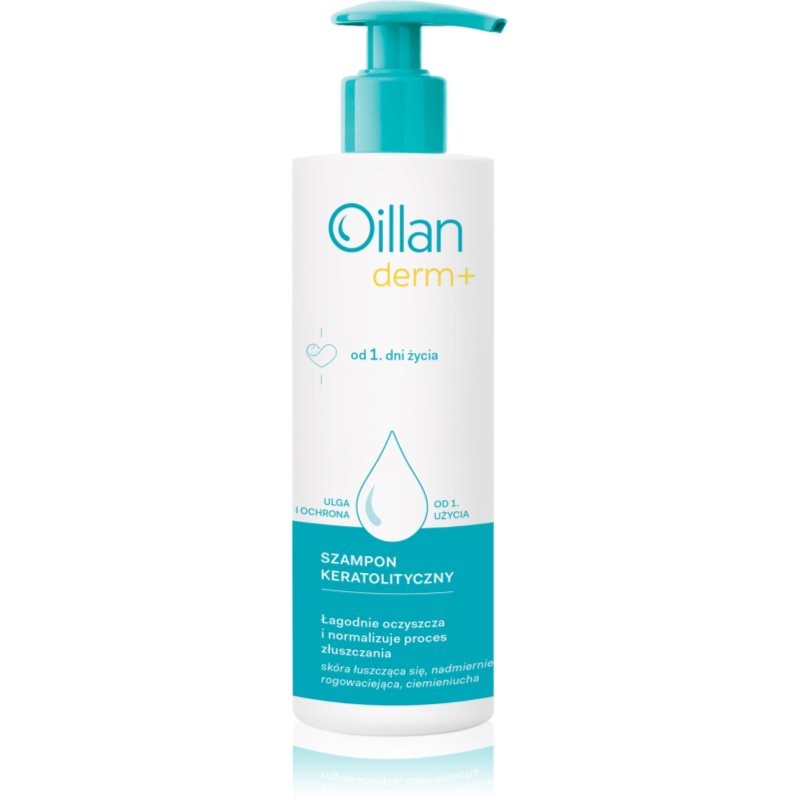 Oillan Derm+ Ceratolytic Shampoo keratolytický dermatologický šampon pro děti od narození 180 ml - parfo.cz