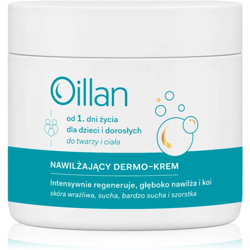 Oillan Derm Face and Body Cream hydratační krém na obličej a tělo pro děti od narození 500 ml - parfo.cz