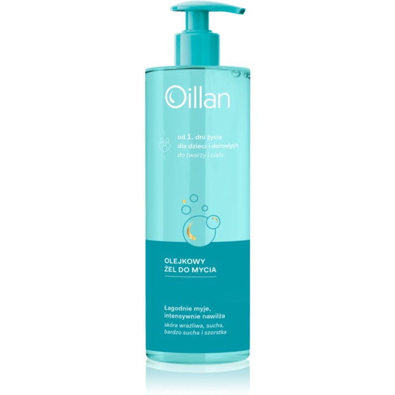 Oillan Oil Body Wash čisticí olejový gel 400 ml - parfo.cz