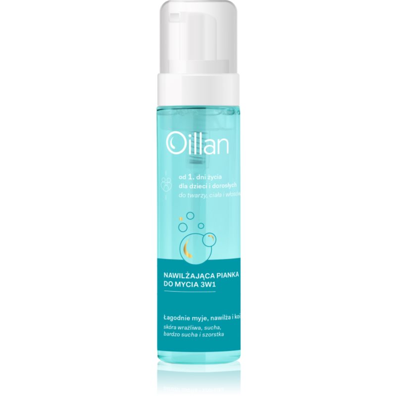 Oillan Oil Washing Foam hydratační šampon 3 v 1 200 ml - parfo.cz