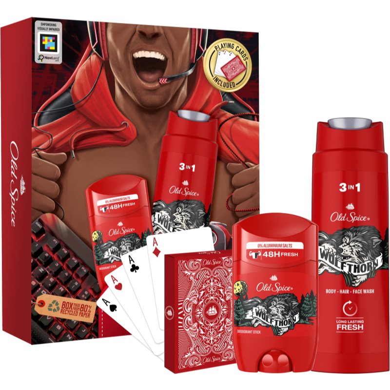 Old Spice For The Legend Gamer dárková sada pro muže - parfo.cz