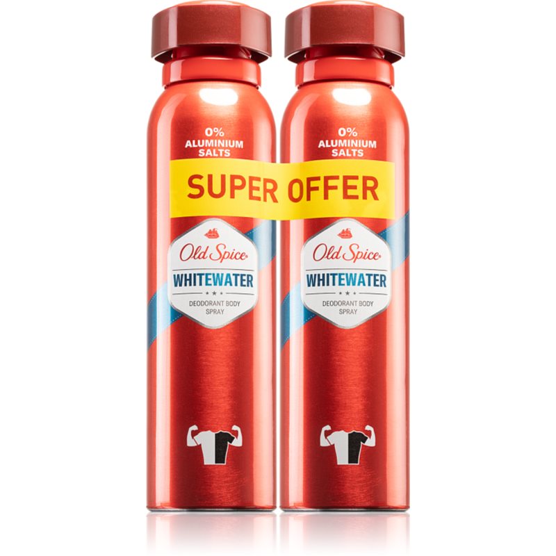 Old Spice Whitewater deodorant ve spreji 2x150 ml - parfo.cz