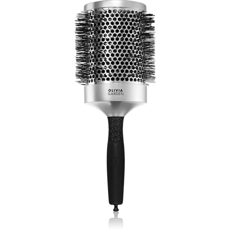 Olivia Garden Blowout Classic Silver termální kartáč na vlasy průměr 85mm 1 ks - parfo.cz
