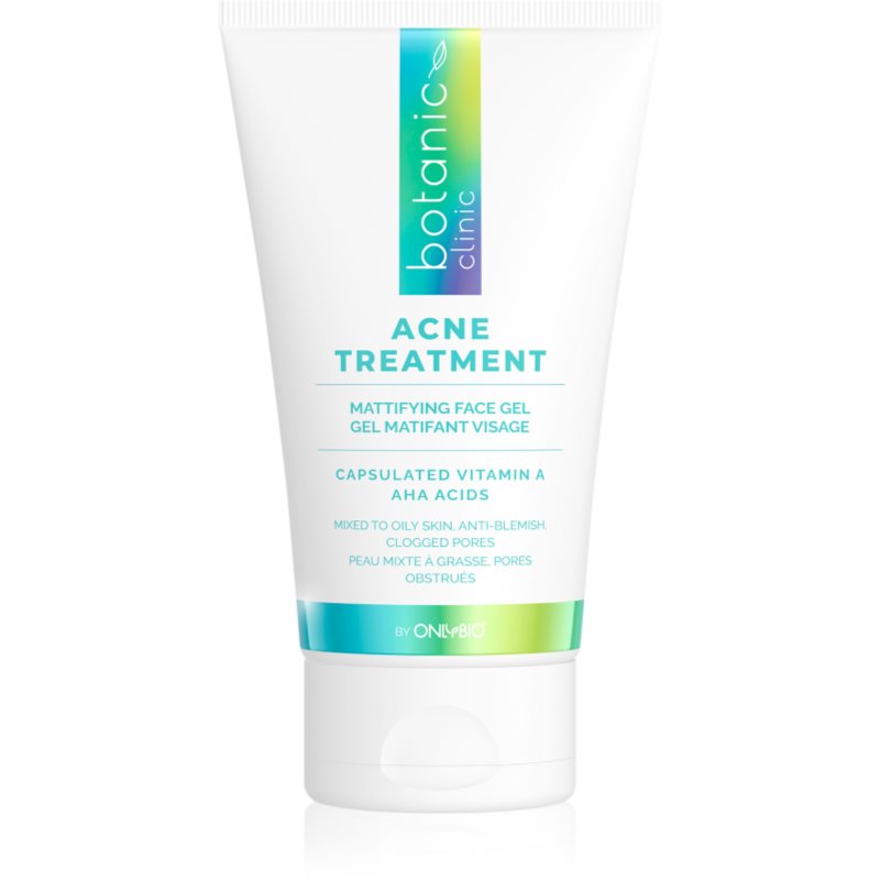 OnlyBio Botanic Clinic Acne Treatment matující čisticí gel pro mastnou a problematickou pleť 150 ml - parfo.cz
