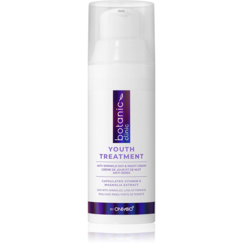 OnlyBio Botanic Clinic Youth Treatment denní a noční krém proti vráskám 50 ml - parfo.cz