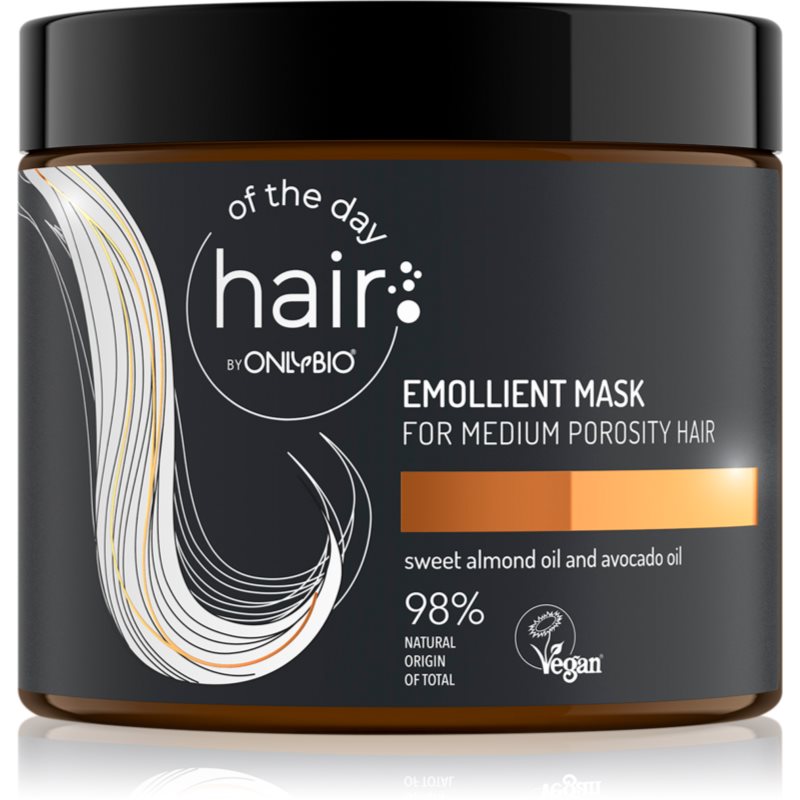 OnlyBio Hair Of The Day hydratační maska pro nepoddajné a krepatějící se vlasy 400 ml - parfo.cz