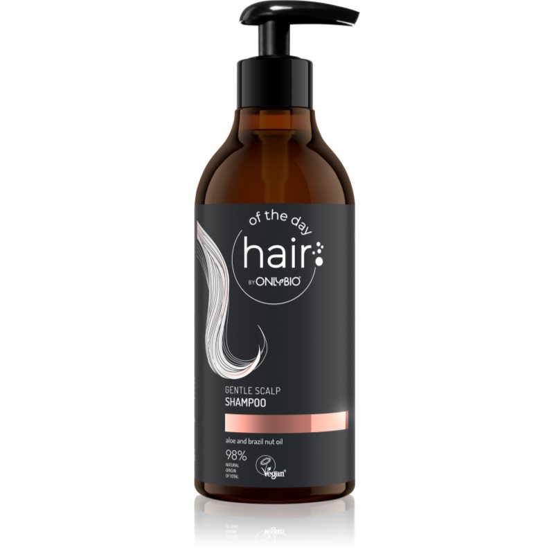 OnlyBio Hair Of The Day jemný šampon ke každodennímu použití s aloe vera 400 ml - parfo.cz