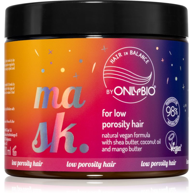 OnlyBio Hair in Balance maska na vlasy pro normální až suché vlasy 400 ml - parfo.cz