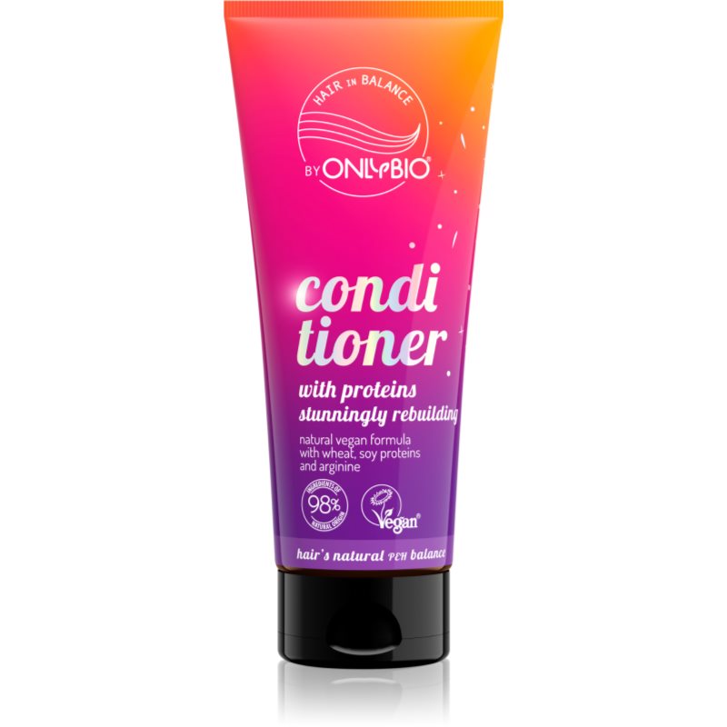 OnlyBio Hair in Balance proteinový kondicionér pro objem vlasů 200 ml - parfo.cz