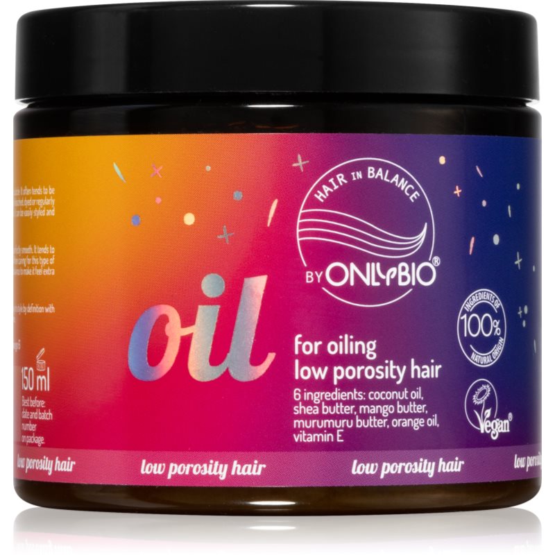 OnlyBio Hair in Balance vyživující olej na vlasy 150 ml - parfo.cz