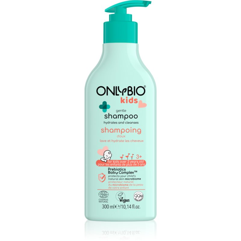 OnlyBio Kids Gentle jemný šampon pro děti od 3let 300 ml - parfo.cz