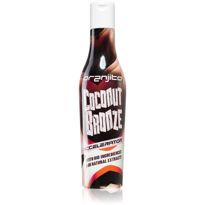 Oranjito Coconut Bronze Accelerator opalovací mléko do solária s biosložkami a urychlovačem opálení 200 ml - parfo.cz