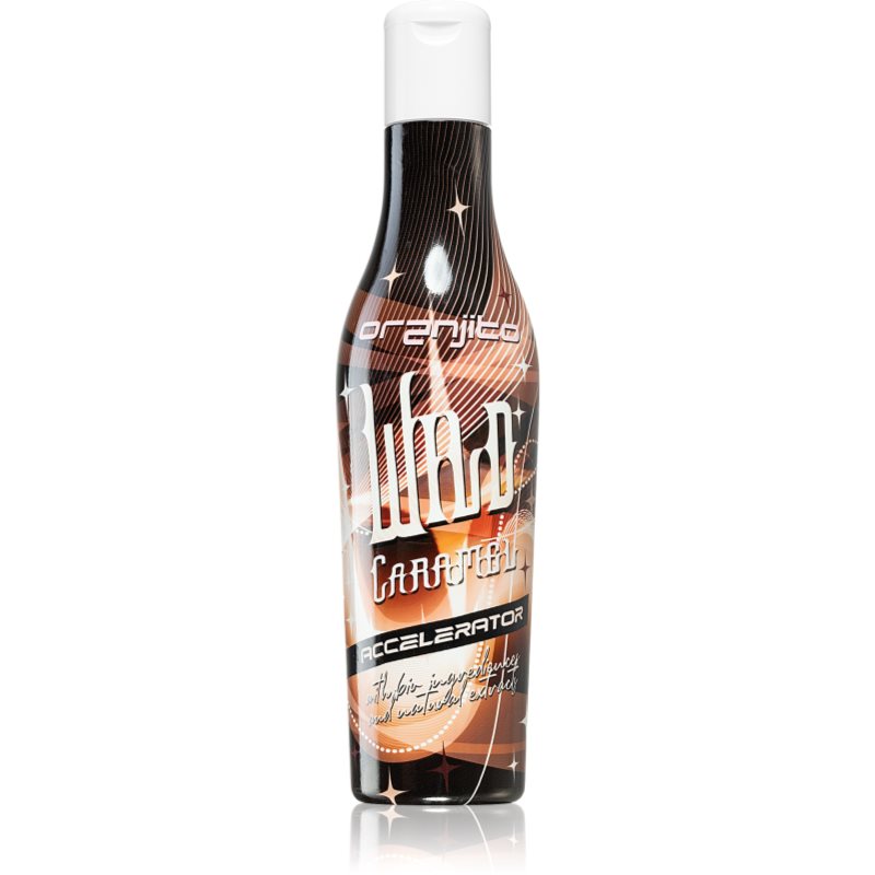 Oranjito Level 2 Wild Caramel opalovací mléko do solária s biosložkami a urychlovačem opálení 200 ml - parfo.cz