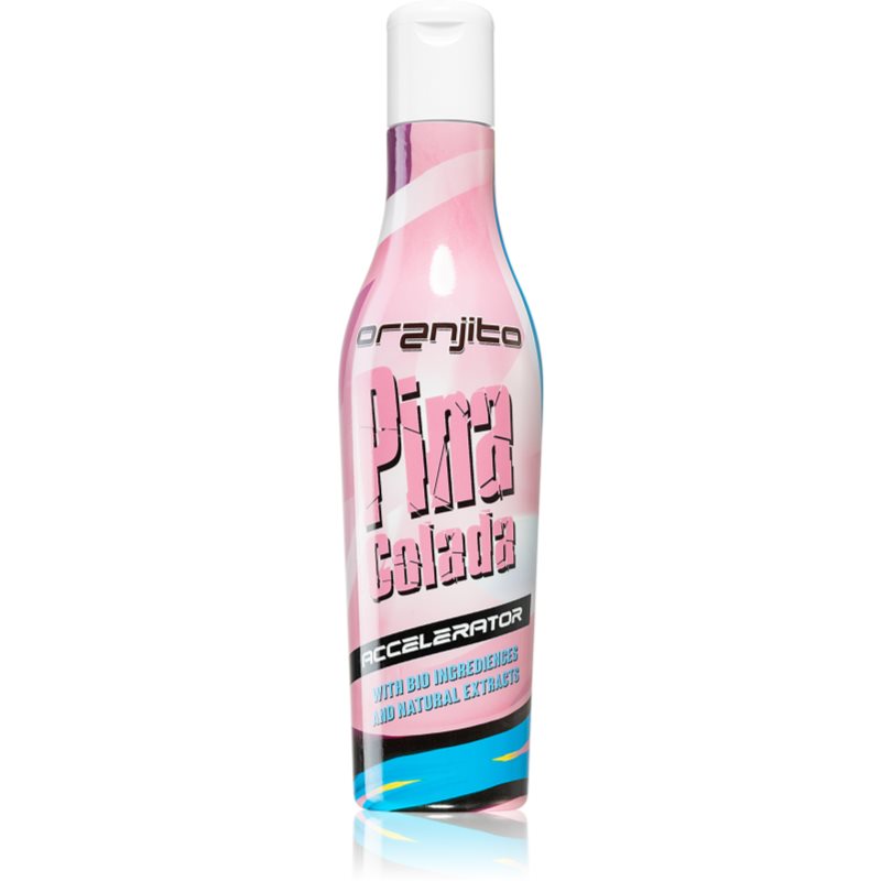 Oranjito Pina Colada Accelerator opalovací mléko do solária s biosložkami a urychlovačem opálení 200 ml - parfo.cz
