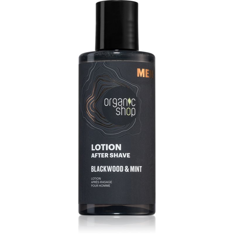 Organic Shop Men Blackwood & Mint osvěžující voda po holení 150 ml - parfo.cz