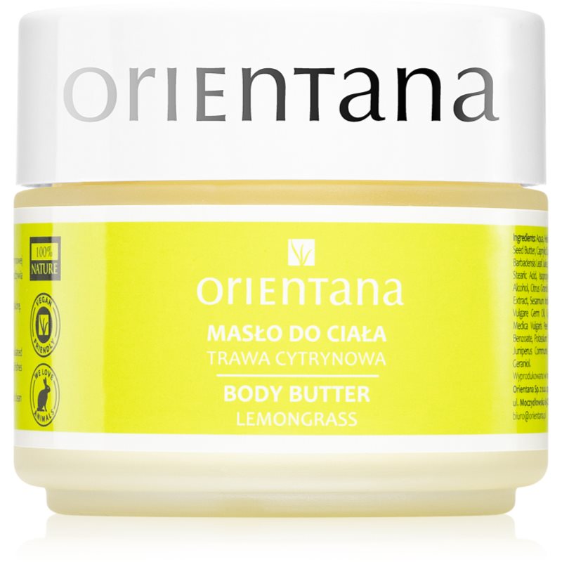 Orientana Lemongrass tělové máslo 100 ml - parfo.cz