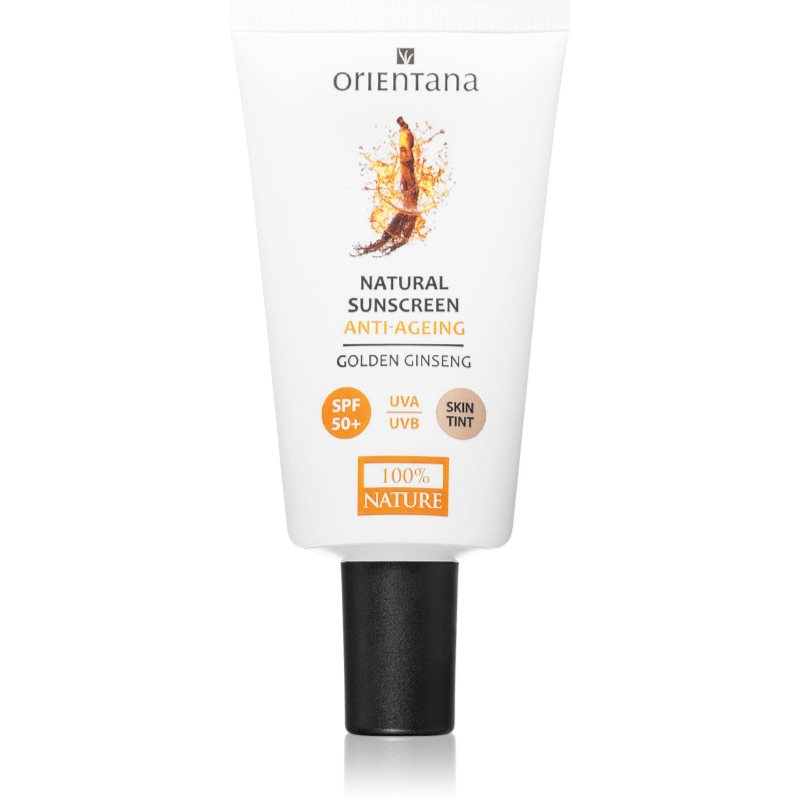 Orientana Natural Sunscreen tónovací krém na obličej SPF 50+ 50 ml - parfo.cz