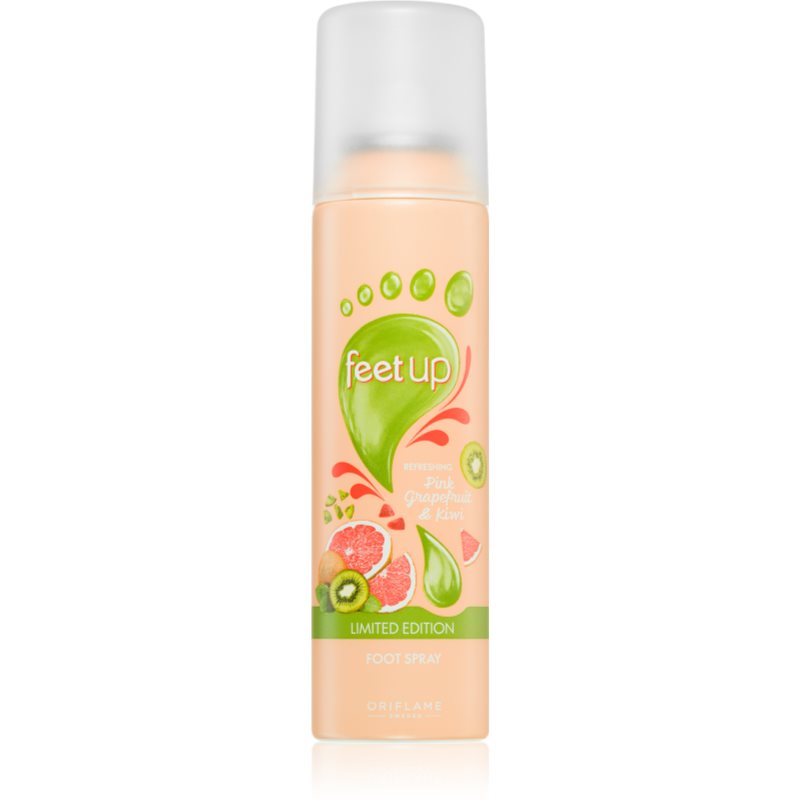 Oriflame Feet Up Pink Grapefruit & Kiwi osvěžující sprej na nohy 150 ml - parfo.cz