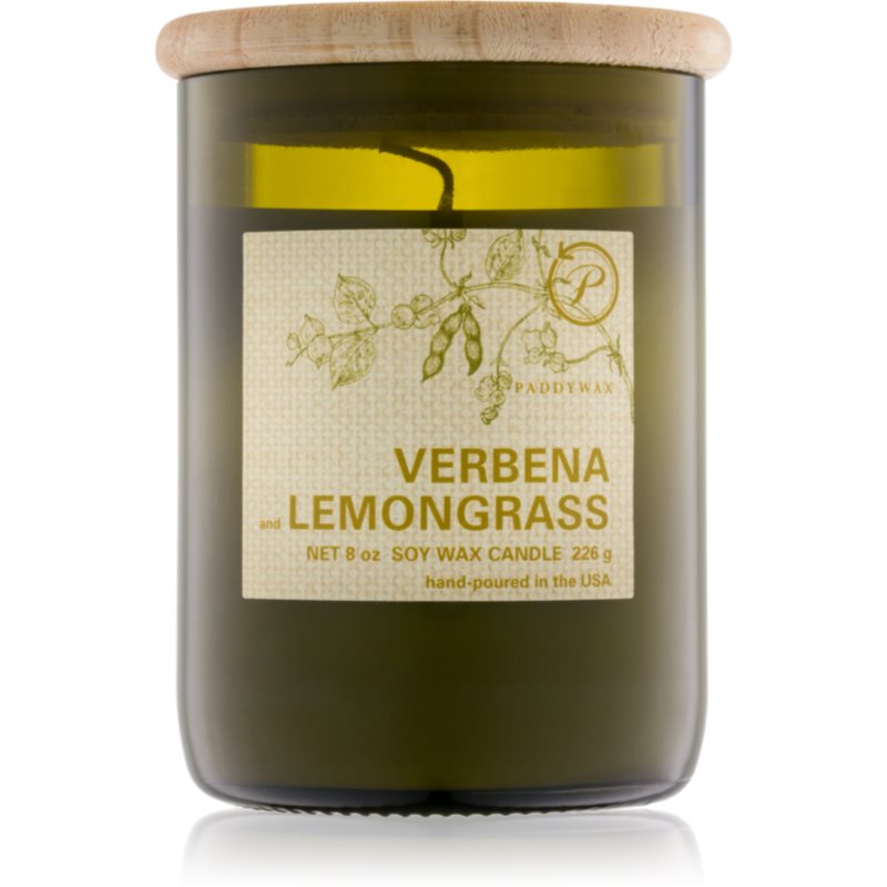 Paddywax Eco Green Verbena & Lemongrass vonná svíčka 226 g - parfo.cz