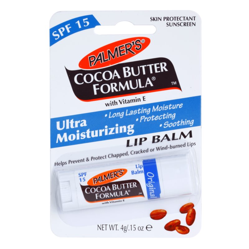 Palmer’s Face & Lip Cocoa Butter Formula hydratační balzám na rty příchuť Original Cocoa Butter 4 g - parfo.cz