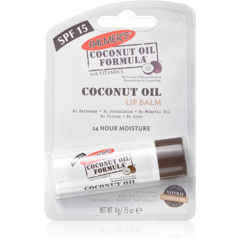 Palmer’s Face & Lip Coconut Oil Formula hydratační balzám na rty v tyčince SPF 15 4 g - parfo.cz