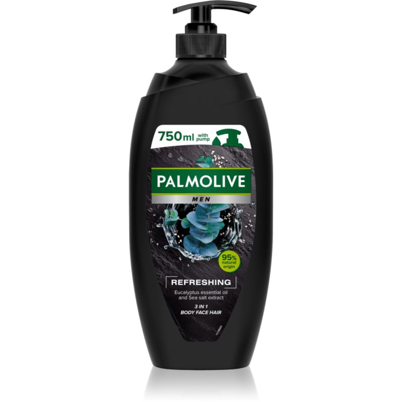 Palmolive Men Refreshing sprchový gel pro muže 3 v 1 750 ml - parfo.cz