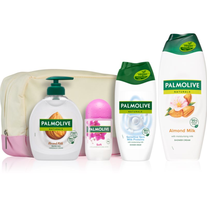 Palmolive Naturals Almond Bag dárková sada pro ženy - parfo.cz