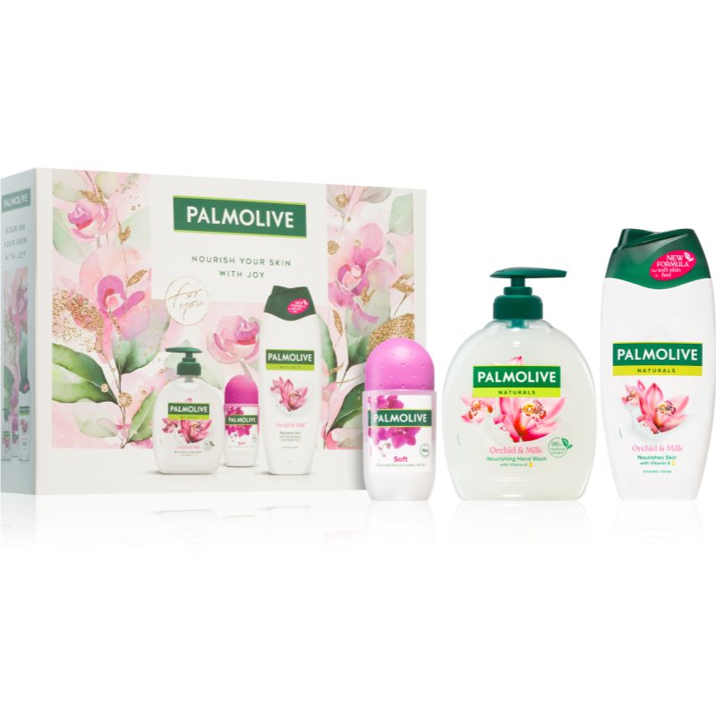 Palmolive Naturals Orchid Triple dárková sada pro ženy - parfo.cz
