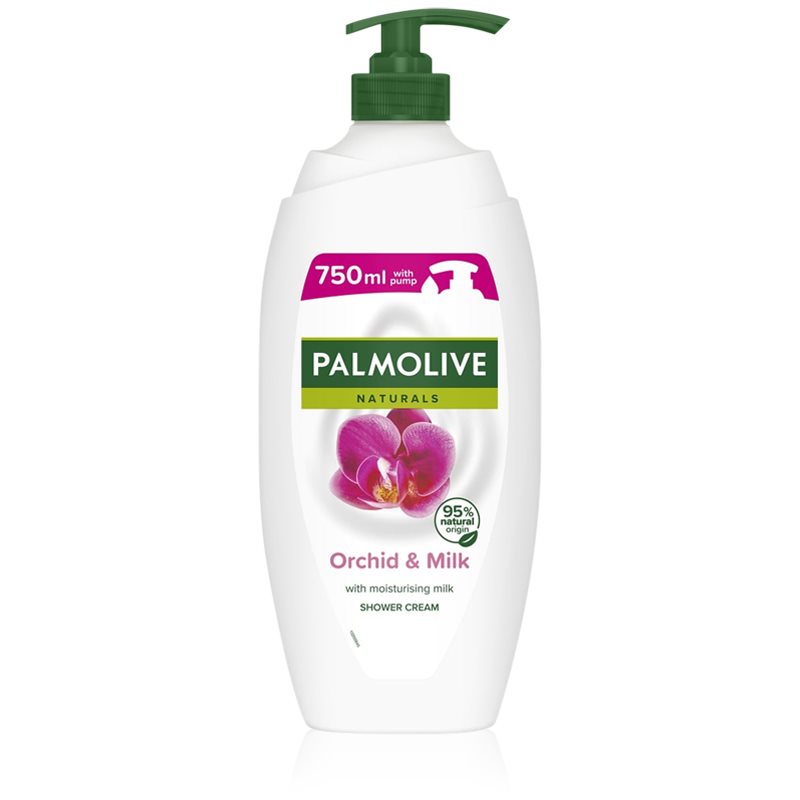 Palmolive Naturals Orchid krémový sprchový gel s výtažkem z orchideje s pumpičkou 750 ml - parfo.cz