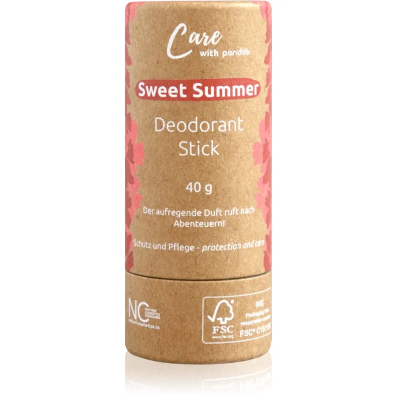 Pandoo Deodorant Stick tuhý deodorant Sweet Summer 40 g - parfo.cz