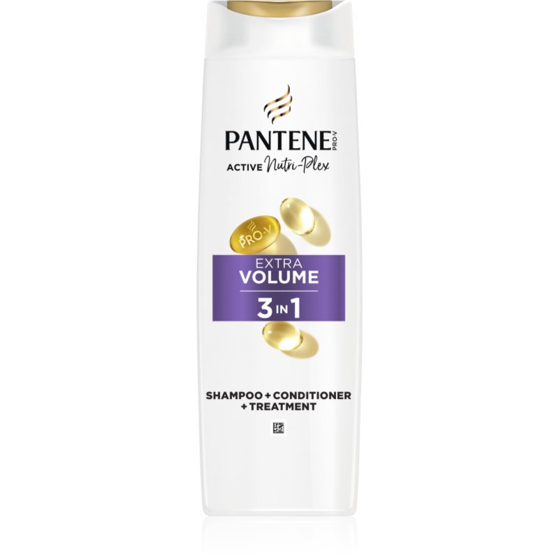 Pantene Pro-V Active Nutri Plex Extra Volume šampon pro objem 3 v 1 325 ml - parfo.cz