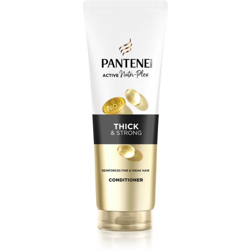 Pantene Pro-V Active Nutri Plex Thick&Strong kondicionér pro slabé a poškozené vlasy 275 ml - parfo.cz